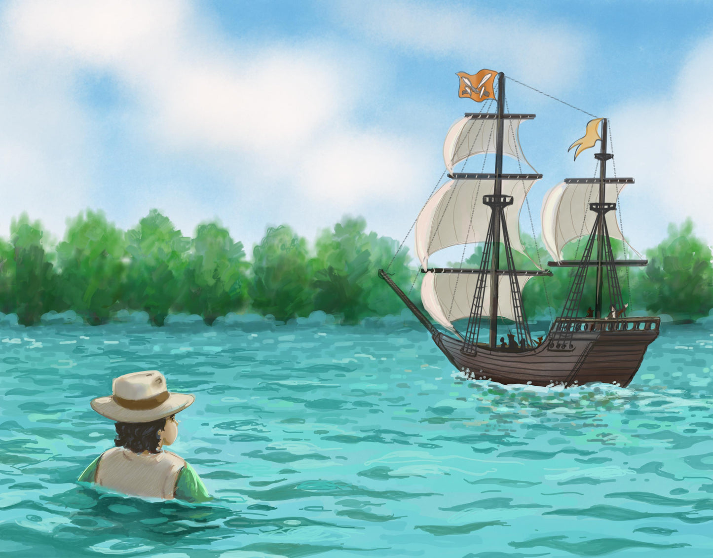 Captain Bacawly and the Breakaway Bandits by Jimmy Jungles