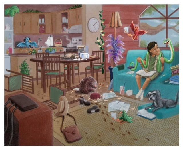 Times with friends at my treehouse home.... its not always this messy
